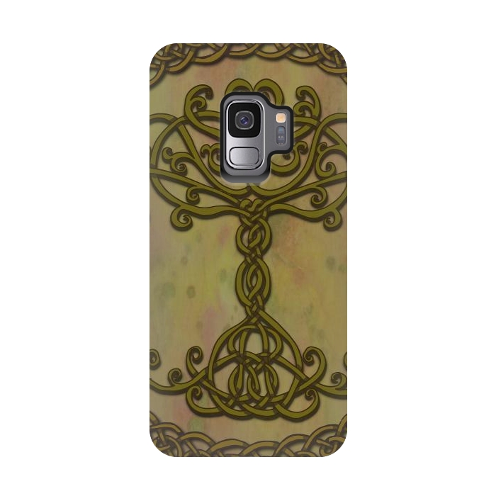 Galaxy S9 StrongFit Celtic Tree of Life I by Lotti Brown