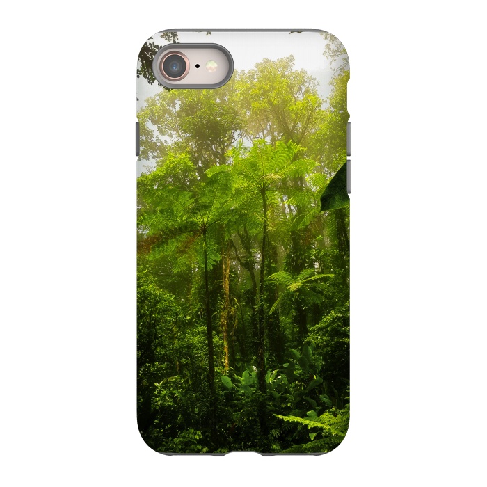 iPhone SE StrongFit Rainforest Misty Green Soul  by BluedarkArt