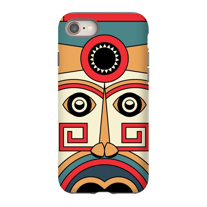 iPhone SE StrongFit aztec mayan mask by TMSarts