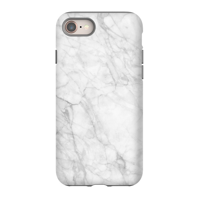 iPhone SE StrongFit White Marble IX by amini54