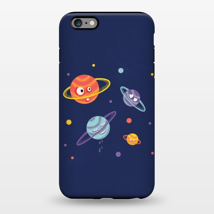 iPhone 6/6s plus StrongFit Cute Planets Cartoon Space Kids by Boriana Giormova
