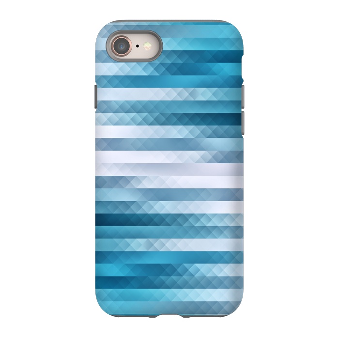 iPhone SE StrongFit Blue Color Pattern by Art Design Works