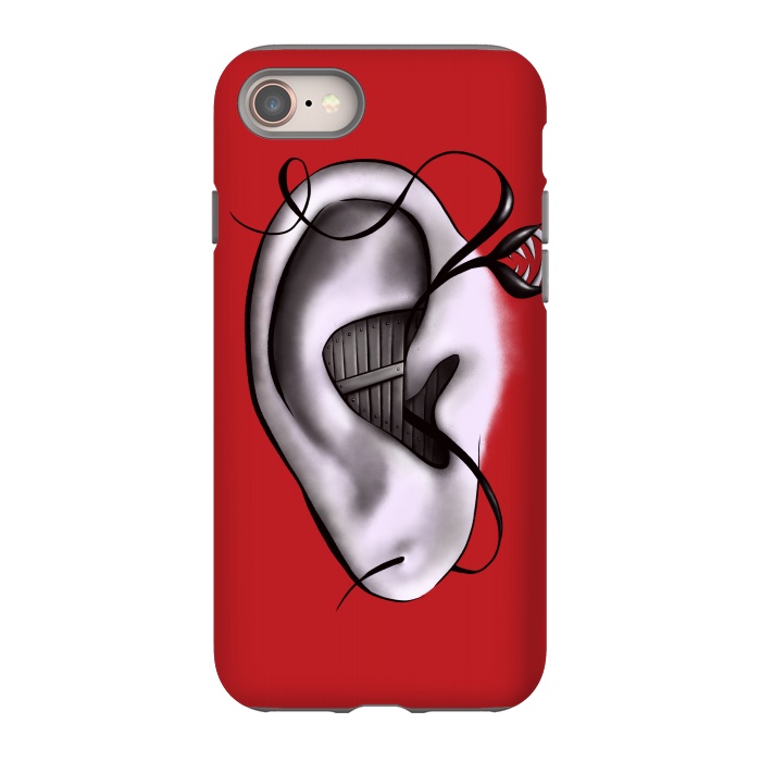 iPhone SE StrongFit Weird Ear Monster Digital Art by Boriana Giormova