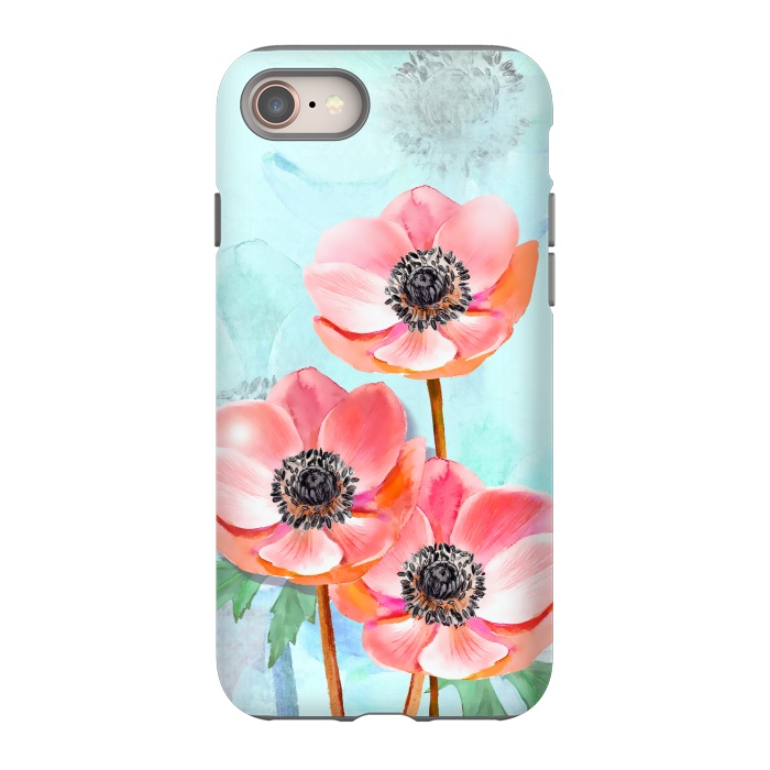 iPhone SE StrongFit Triple Flower by Creativeaxle