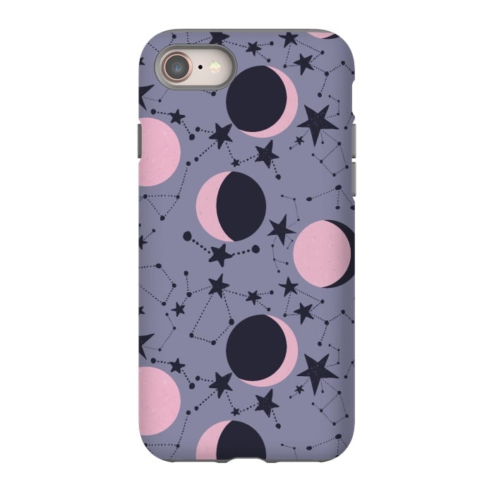 iPhone SE StrongFit Purple galaxy by  Utart