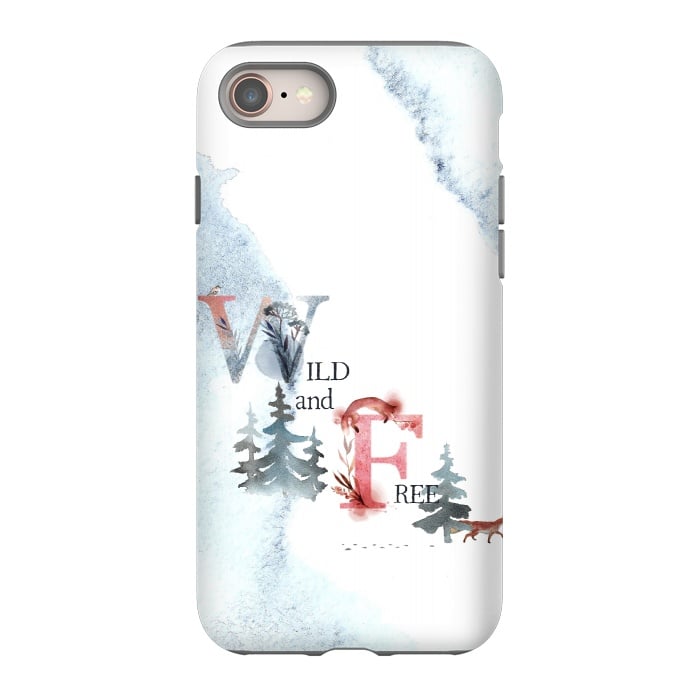 iPhone SE StrongFit Wild and free by  Utart