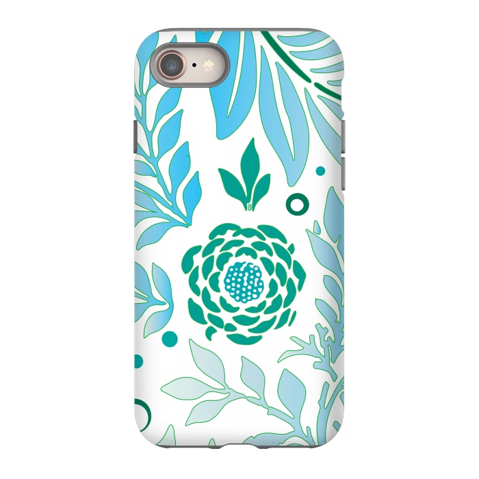 iPhone SE StrongFit Floral Design 3 by Bledi