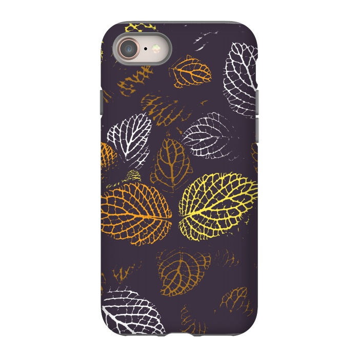 iPhone SE StrongFit Color contour leaf  by Bledi