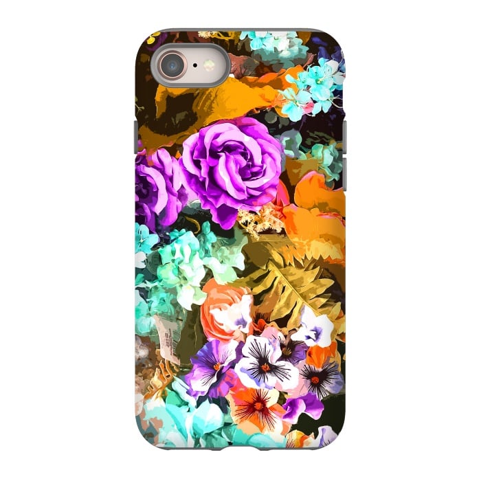 iPhone SE StrongFit Beautiful detail / Watercolor flowers by Bledi