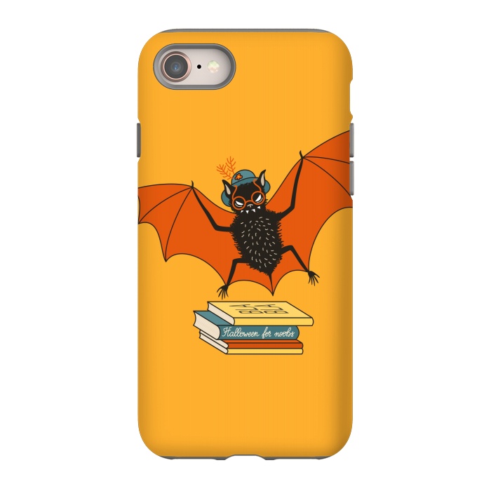 iPhone SE StrongFit Bat granny in the library  by Boriana Giormova