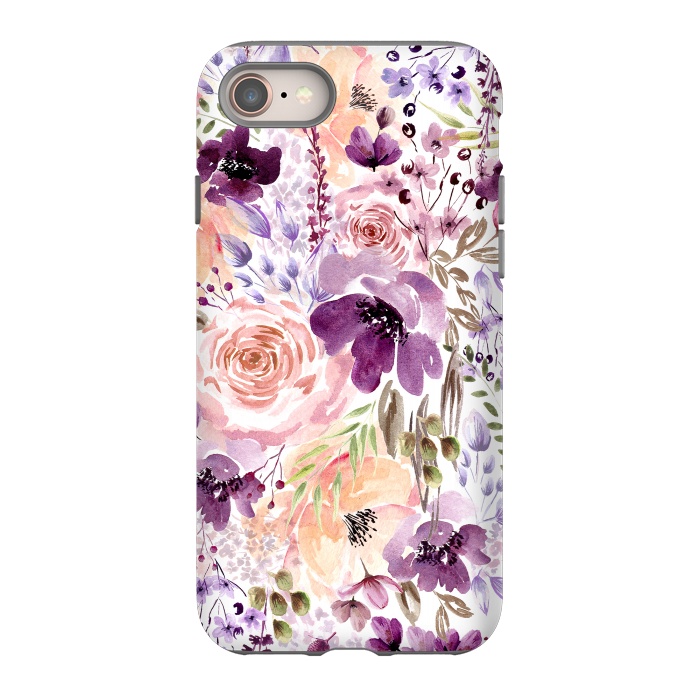 iPhone SE StrongFit Floral Chaos by Anis Illustration