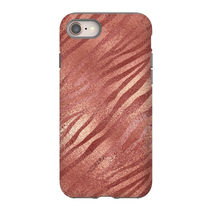 iPhone SE StrongFit Rosegold Tiger Skin by  Utart
