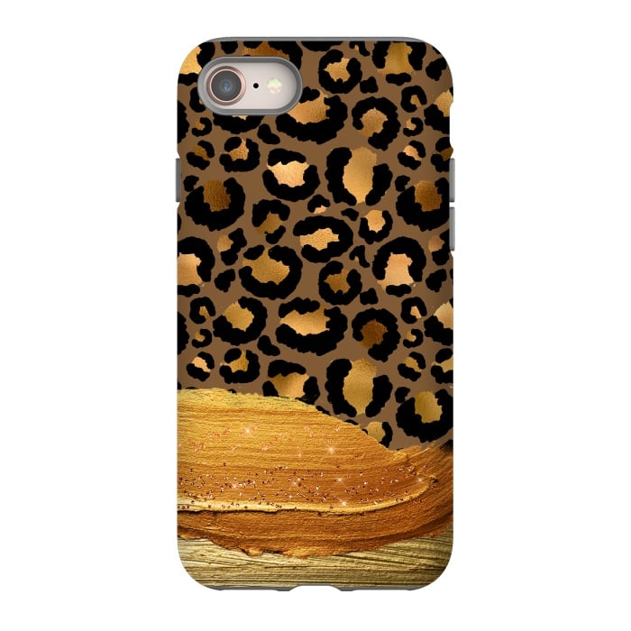 iPhone SE StrongFit Leopard Skin  by  Utart
