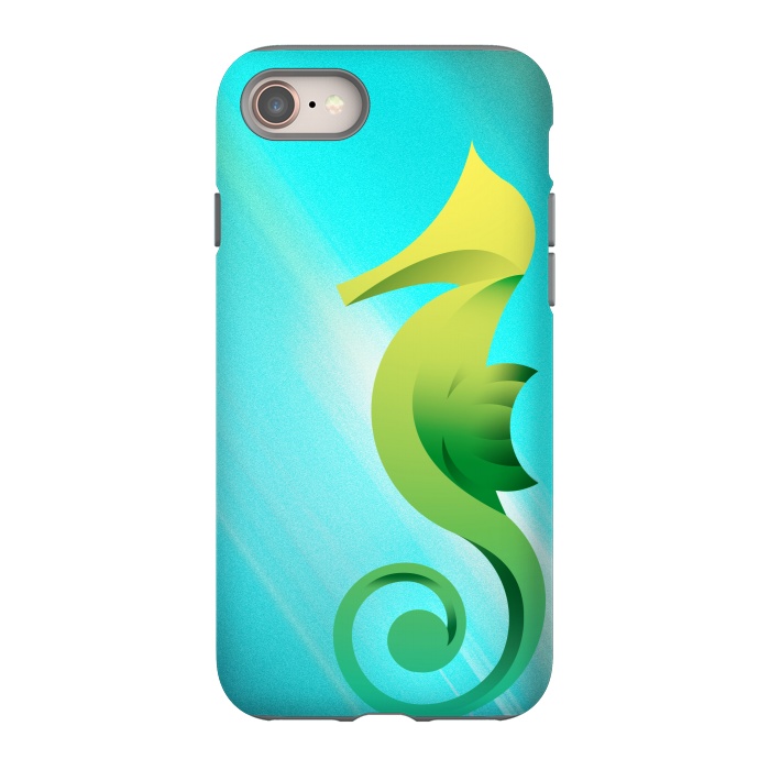 iPhone SE StrongFit Sea Horse by Carlos Maciel