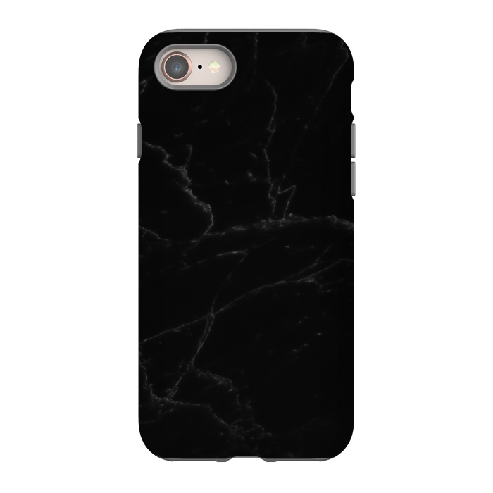 iPhone SE StrongFit Dark Marble by Carlos Maciel