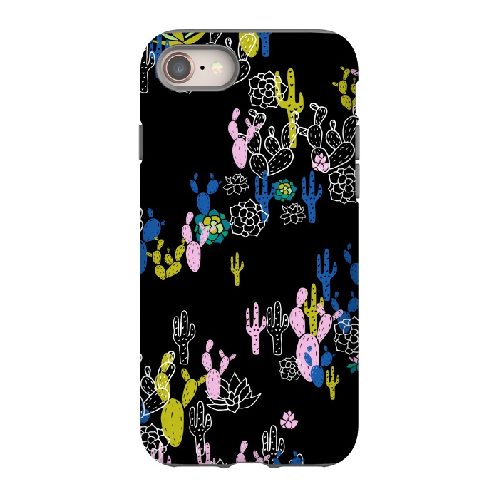 iPhone SE StrongFit Cactus and Succulent by Karolina