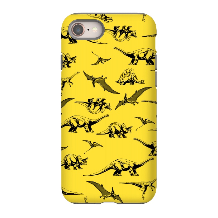 iPhone SE StrongFit Dinosaur Pattern by Karolina