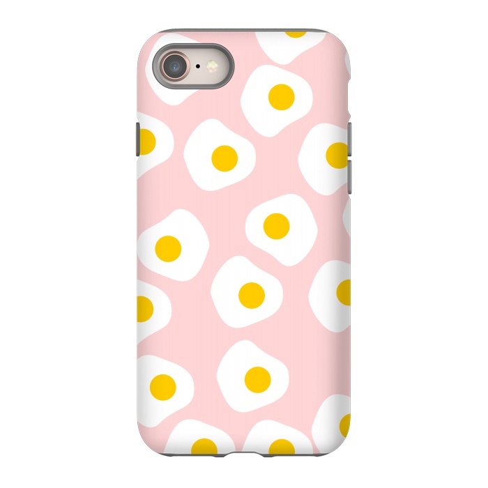 iPhone SE StrongFit Cute Fried Eggs by Karolina