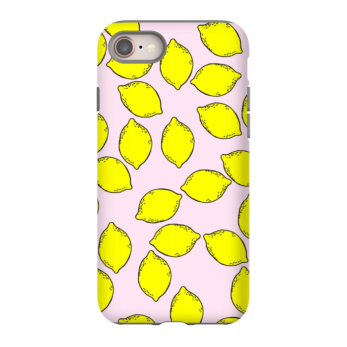 iPhone SE StrongFit Cute Lemons by Karolina