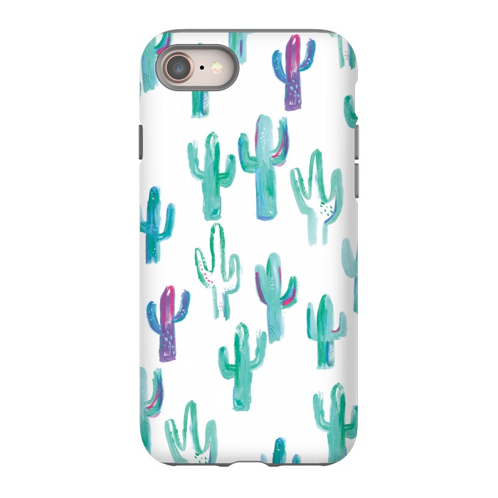 iPhone SE StrongFit Mint cacti by lauradidthis