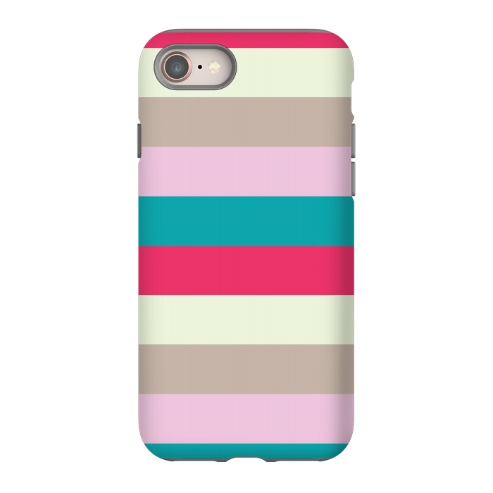 iPhone SE StrongFit Bold feminine stripes by Martina