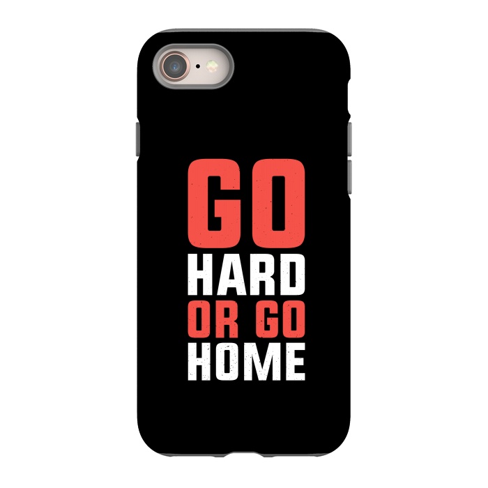 iPhone SE StrongFit go hard go home by TMSarts
