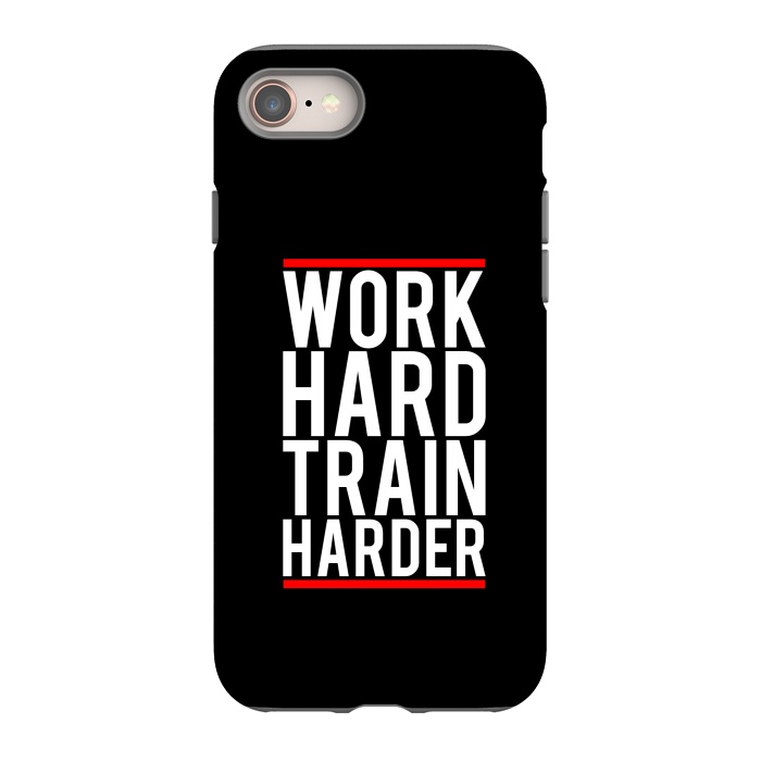 iPhone SE StrongFit work hard train harder by TMSarts