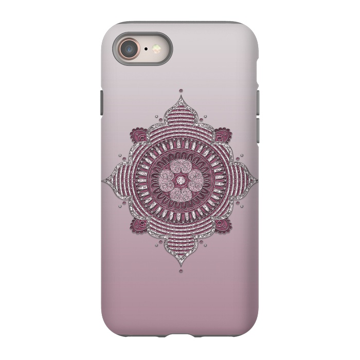 iPhone SE StrongFit Fashion Mandala Ornament by Andrea Haase