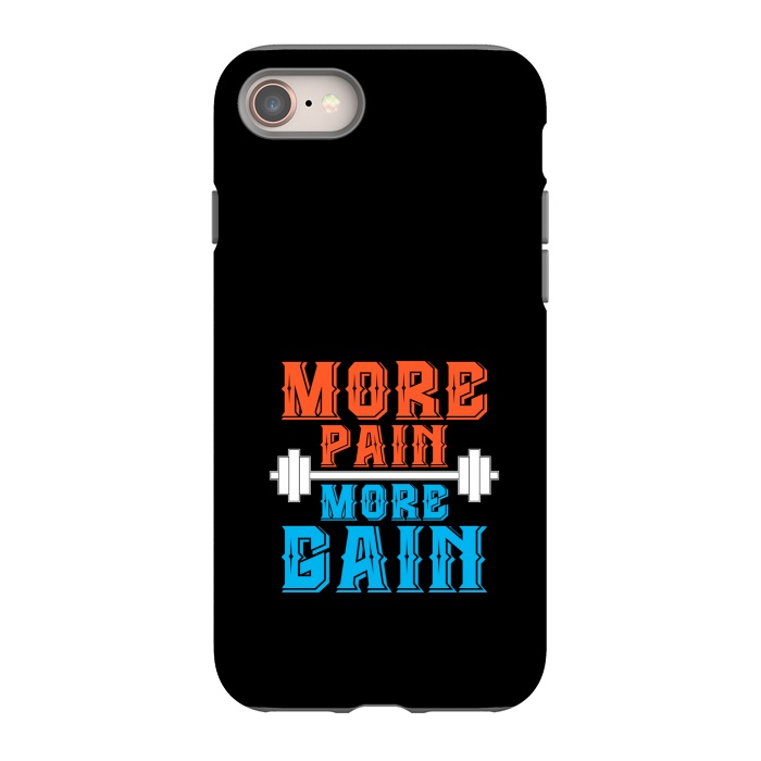 iPhone SE StrongFit more pain more gain by TMSarts