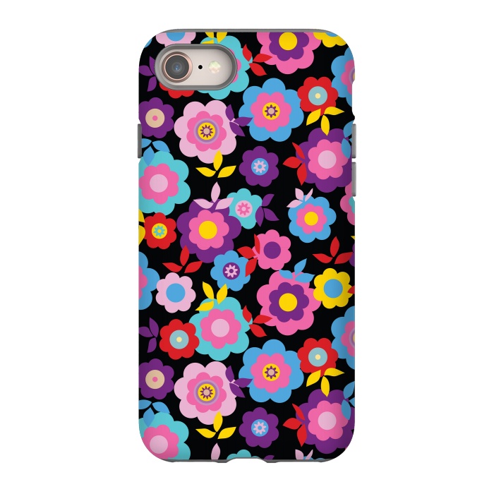 iPhone SE StrongFit Eilin's Spring Flowers by Bledi