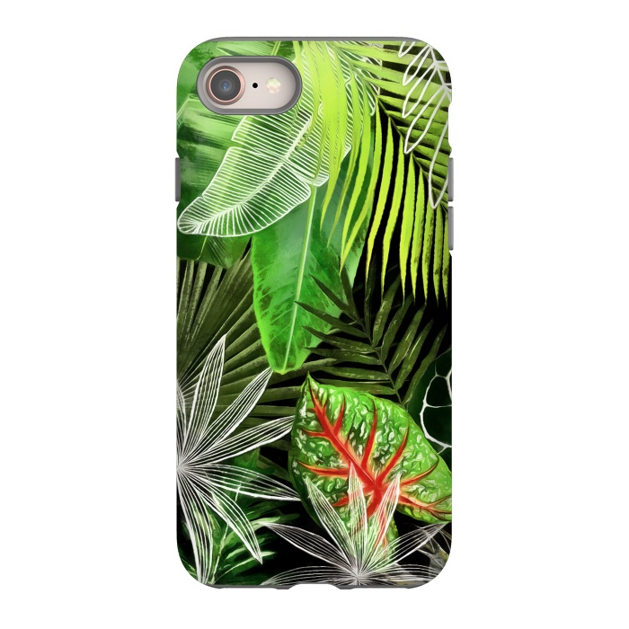 iPhone SE StrongFit Tropical Foliage 041 by amini54