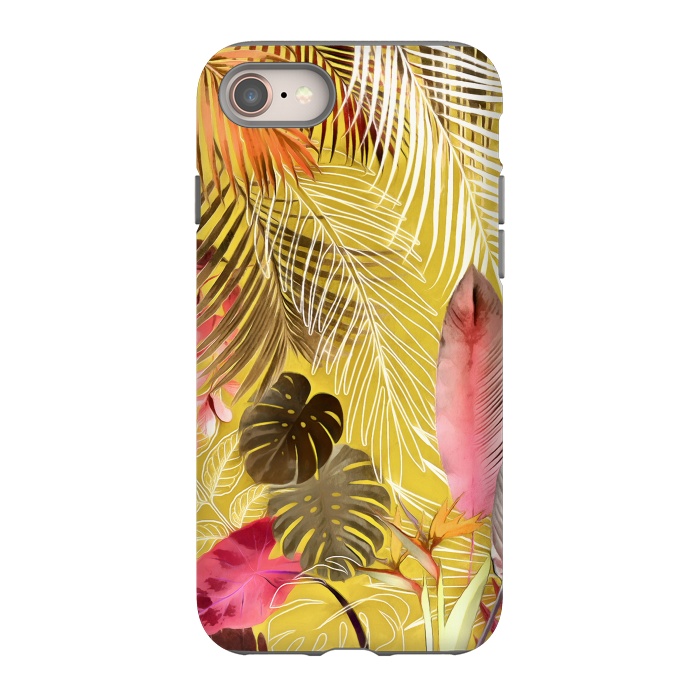 iPhone SE StrongFit Tropical Foliage 071 by amini54