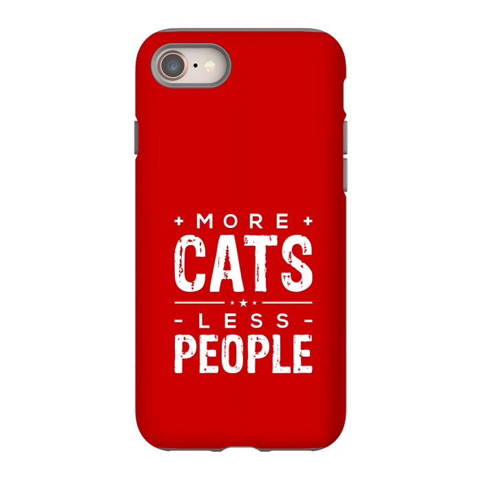 iPhone SE StrongFit more cats less people by TMSarts