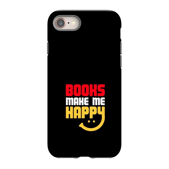 iPhone SE StrongFit books make me happy by TMSarts