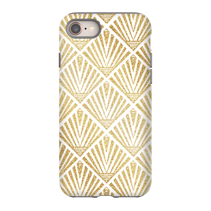 iPhone SE StrongFit Elegant golden diamond palm art deco design by InovArts