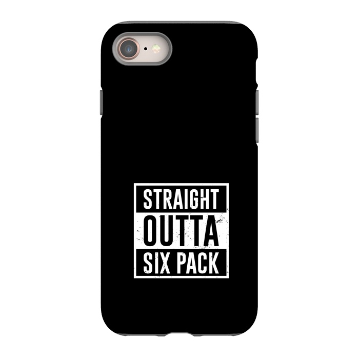 iPhone SE StrongFit straight outta six pack by TMSarts