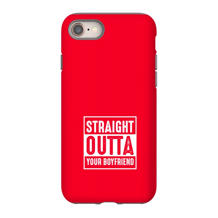 iPhone SE StrongFit straight outta boyfriend by TMSarts
