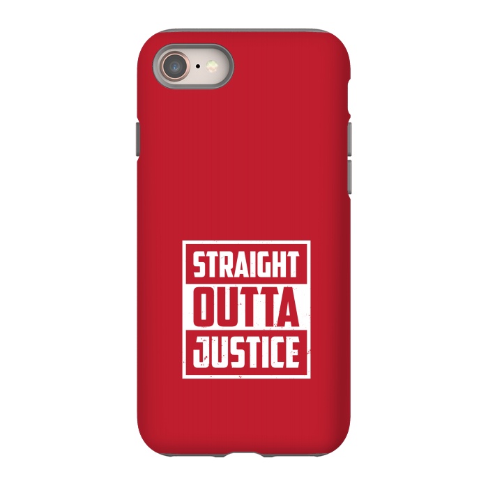 iPhone SE StrongFit straight outta justice by TMSarts