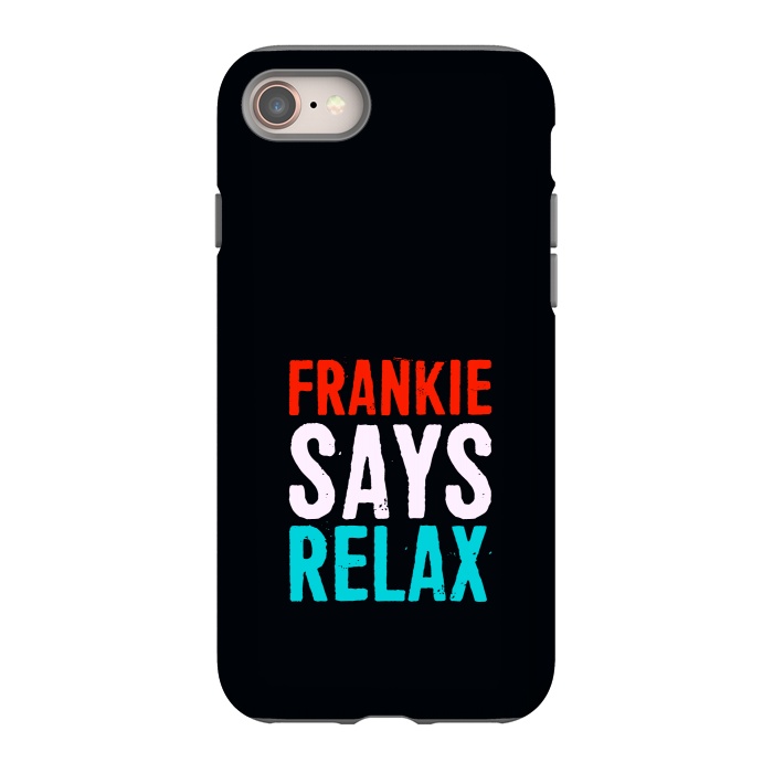iPhone SE StrongFit frankie says relax by TMSarts