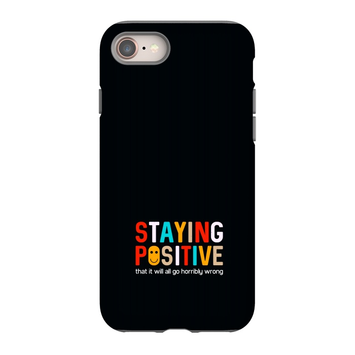 iPhone SE StrongFit staying positive  by TMSarts