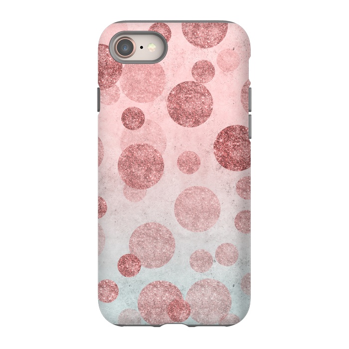 iPhone SE StrongFit Rosegold Confetti Elegance by Andrea Haase