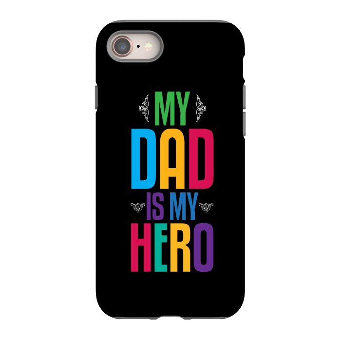 iPhone SE StrongFit my dad typography by TMSarts