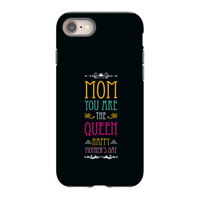 iPhone SE StrongFit mom you are the queen by TMSarts