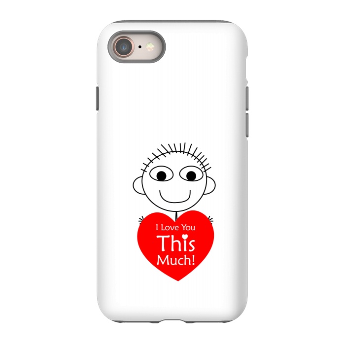 iPhone SE StrongFit i love you this much by TMSarts