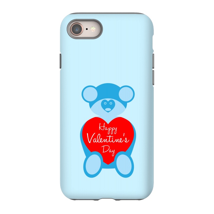 iPhone SE StrongFit teddy bear blue by TMSarts