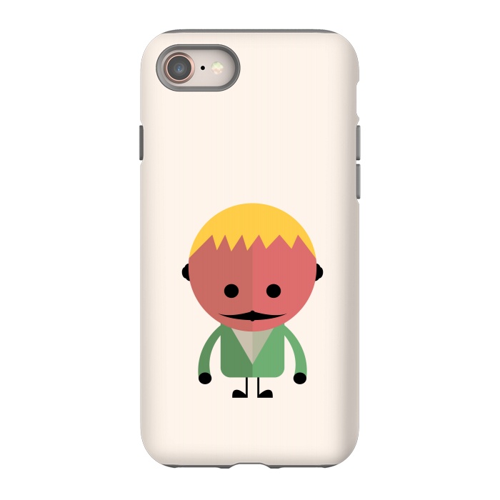 iPhone SE StrongFit colorful alien kid by TMSarts
