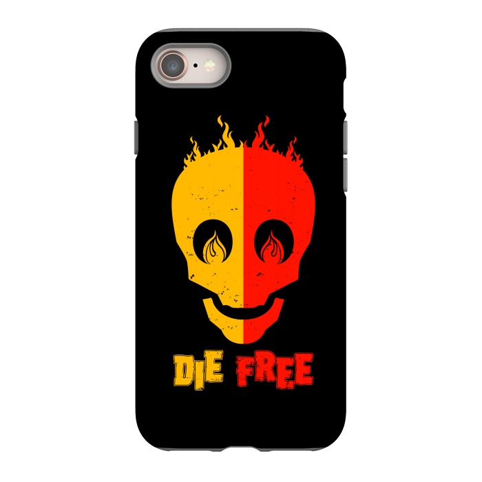 iPhone SE StrongFit die free skull by TMSarts