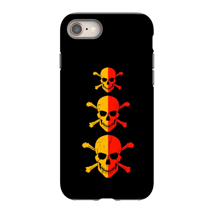 iPhone SE StrongFit three skulls by TMSarts