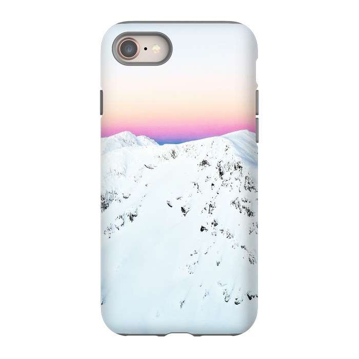 iPhone SE StrongFit Snow Horizon by Uma Prabhakar Gokhale