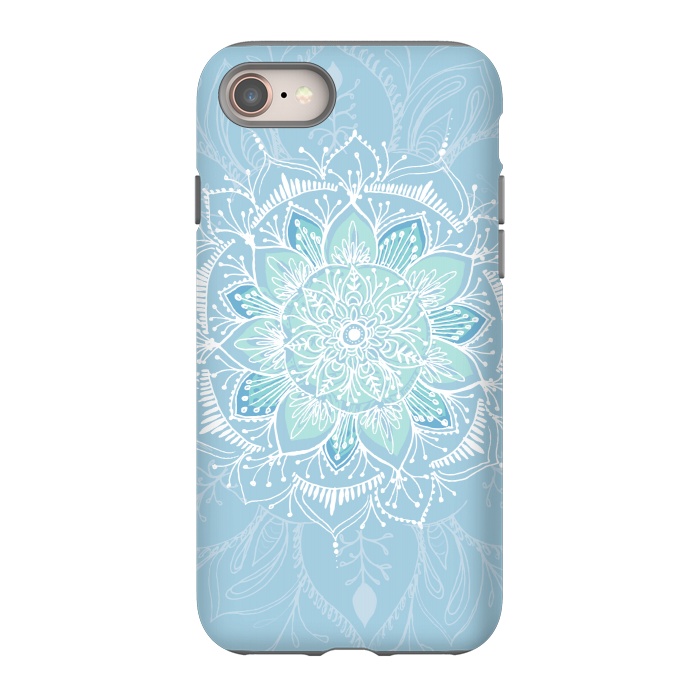 iPhone SE StrongFit Baby Blue  by Rose Halsey